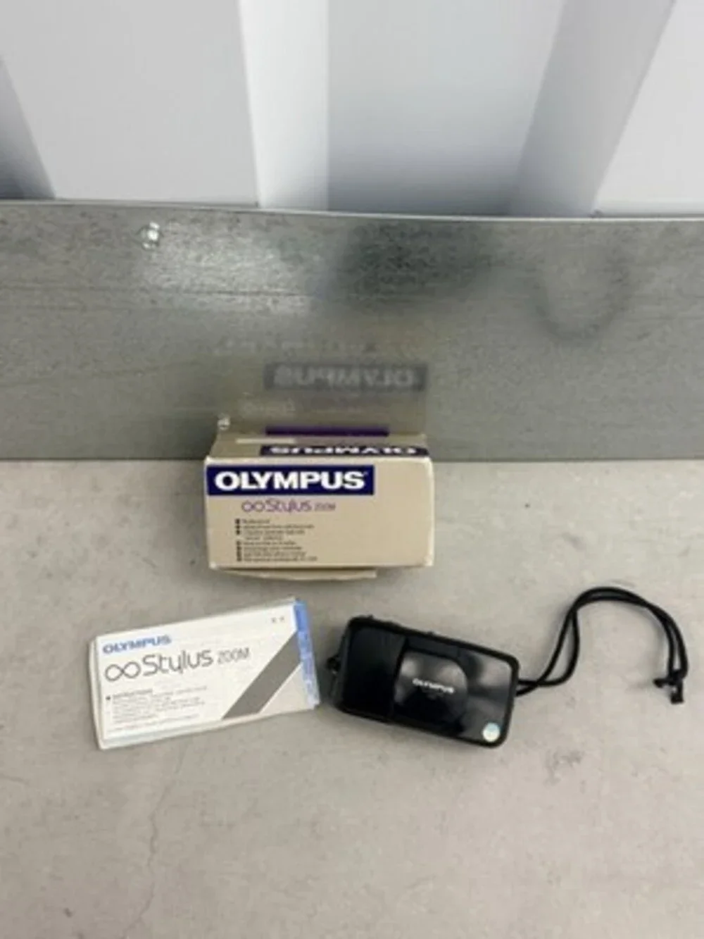 Olympus Stylus Zoom 35-70mm 35mm Film Camera Mju Point Shoot Weatherproof